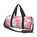 XMXT Unisex Large Sizeports Tote Gym Bag for Women, Flowers Floral Pink Sizetamp Weekenders Bags Travel Bag