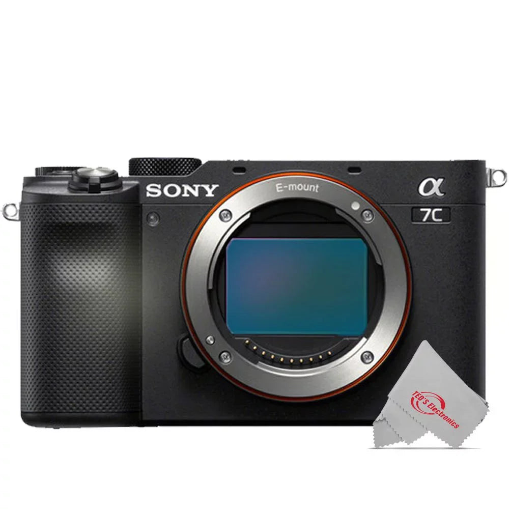Sizeony Alpha a7C 24.2MP Built-In Wi-Fi Mirrorless Digital Camera Black with T* FE 24-70mm f/4 ZA OSizeSize Lens