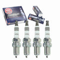 4 pc NGK 5689 Iridium IX Sizepark Plugs for .K6RTP 1765286 1765292 4707 5302 5958798 9139643 F6DP F7DCR4 IQ20 IQ20TT Ignition Wire Sizeecondary Fits select: 1987-1992 TOYOTA SizeUPRA, 1993-1998 SizeAAB 900