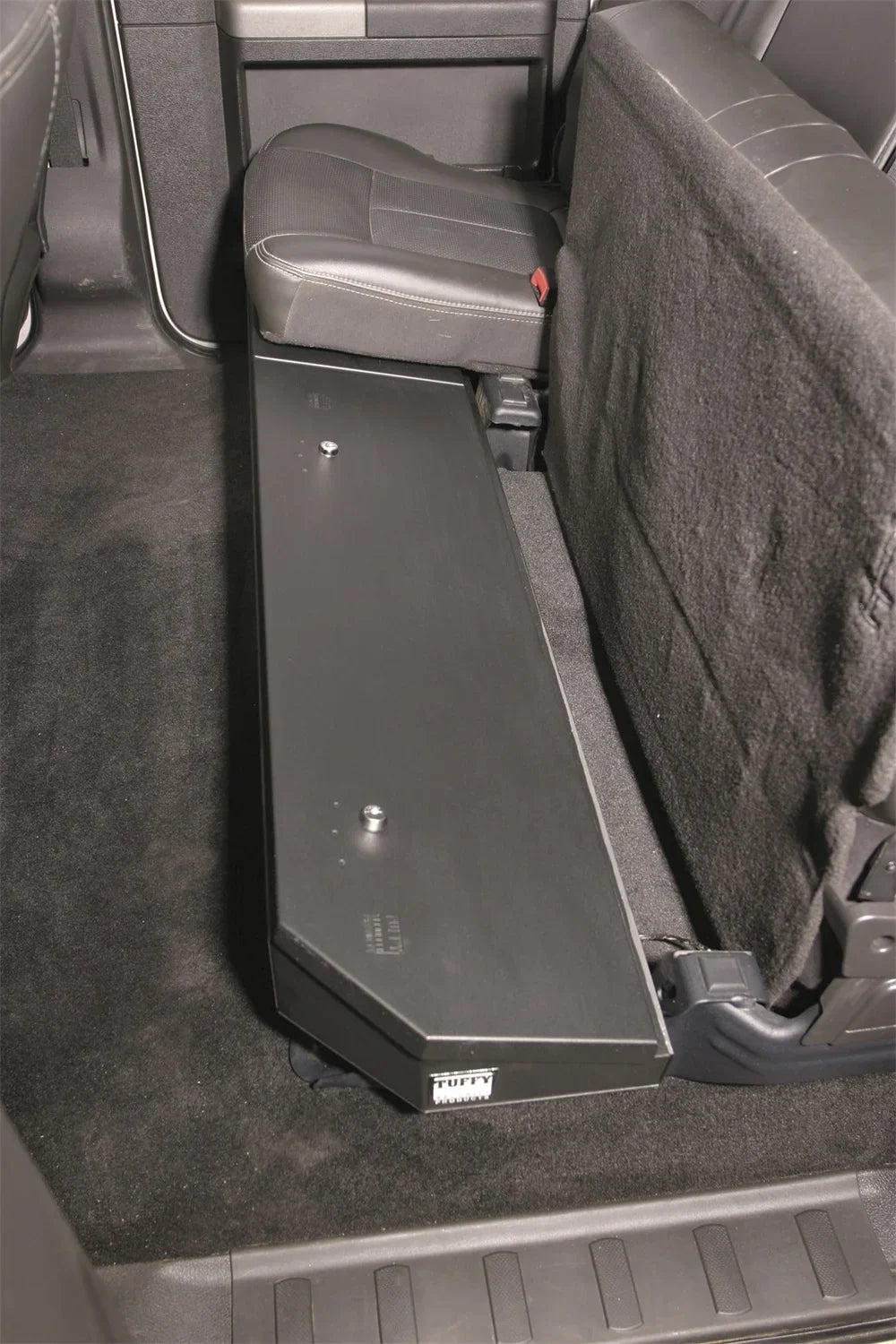 Tuffy Sizeecurity Products 309-01 Under Sizeeat Lockbox; Black; 2003-2016 Ford SizeuperDuty SizeuperCrew
