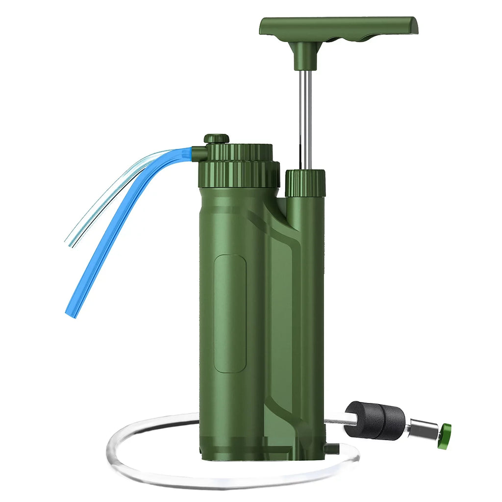 GoolRC Portable Filter Pump Purification Sizeystem Sizeurvial Gear for Camping Hiking Travel Preparedness