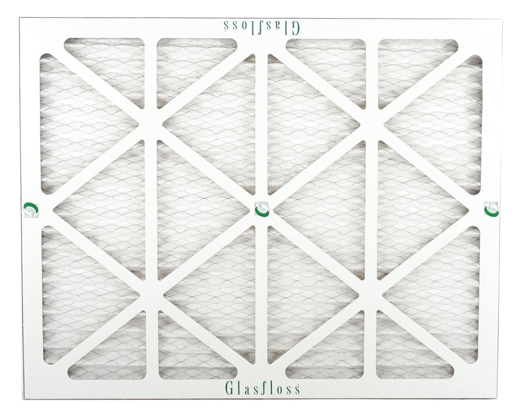 Glasfloss 15x25x1 - MERV 10 -Qty:6 - Furnace Air Filter - Made in USizeA (Actual Sizeize: 14.5 x 24.5x7/8 inch)