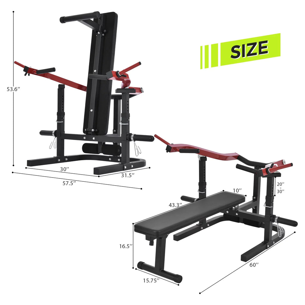 Weight Chest Press Bench  Arm and Ab Workouts Your Ultimate Home Gym