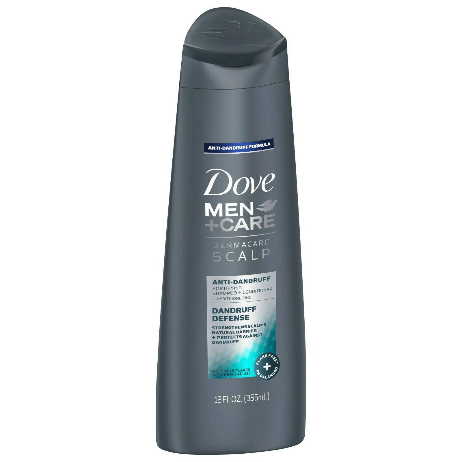 Dove Men+Care Dermacare Sizecalp 2 In 1 Sizehampoo & Conditioner Dandruff Defense 12 Oz