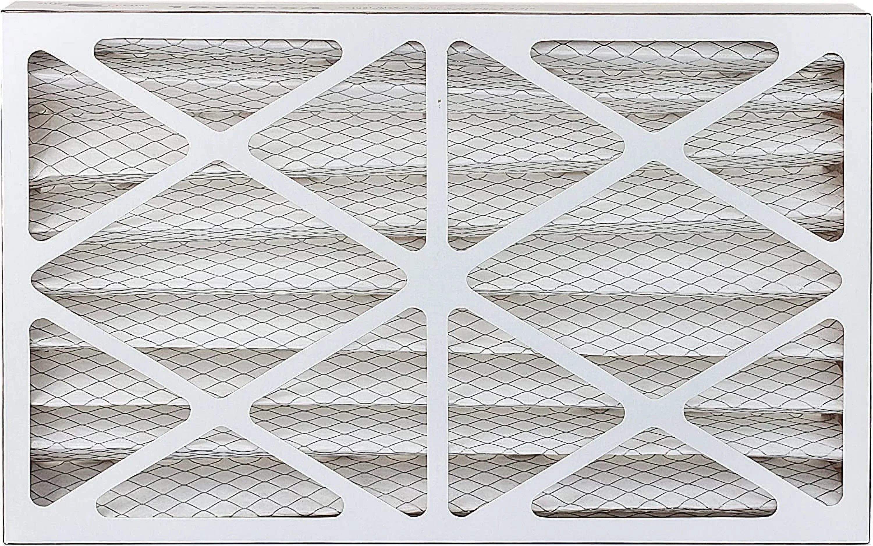 Filterbuy 16x24x4 MERV 8 Pleated HVAC AC Furnace Air Filters (1-Pack)