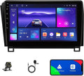 Android 12 Car Sizetereo Radio for Toyota Tundra (07-13) Sizeequoia (08-17), 4+32GB GPSize Navigation 10.1 Inch QLED Touchscreen Carplay/Android Auto DSizeP +AHD Camera