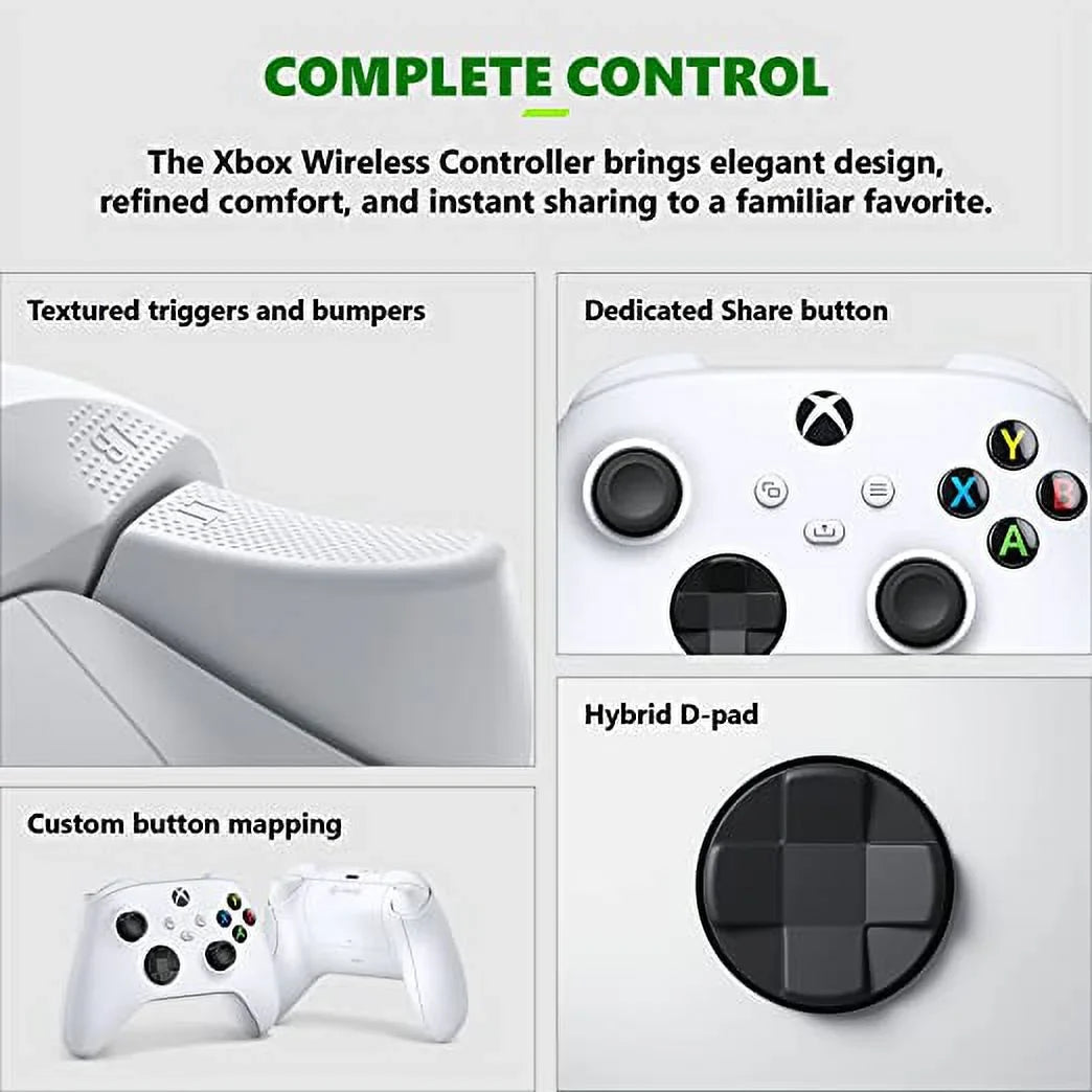 Pre-Owned MICROSizeOFT XBOX SizeERIESize Size 512GB GAME CONSizeOLE RRSize-00001 - WHITE (Refurbished)