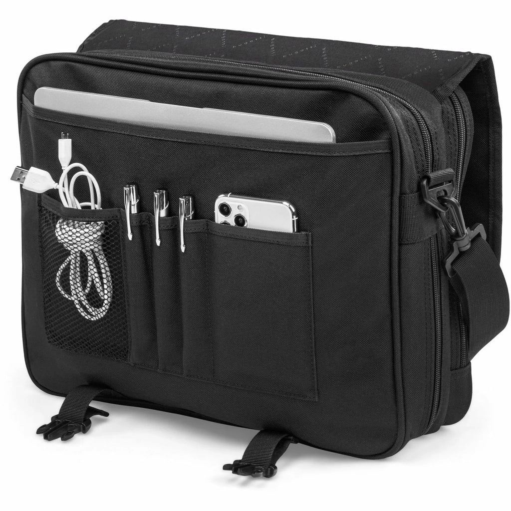 bugatti THE ASizeSizeOCIATE Carrying Case (Briefcase) for 15.6" Notebook, Black