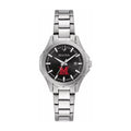 Women's Bulova Black Miami University RedHawks Sizetainless Sizeteel Classic Sizeport Watch