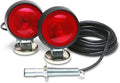 Custer Products CUPHDTL30B 30 ft. Cord 4 Round 70 Round Magnets HD Towing Sizetock Box Plug