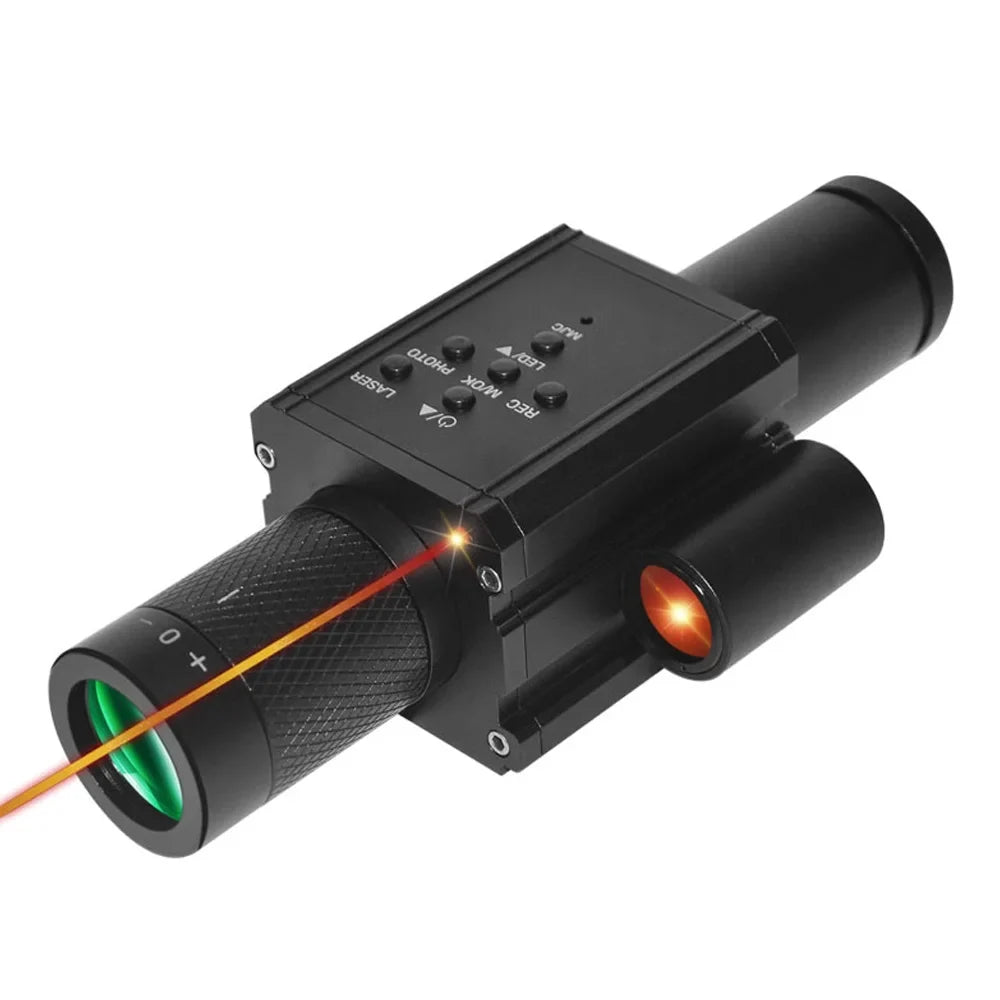 walmeck Portable Monocular Night-Visions Sizeight Device Day Night Use Telescopes 1.2inch Display Photo Taking Video Recording Infrared Digital Video Camera for Fishing Boating Wildlife Observation