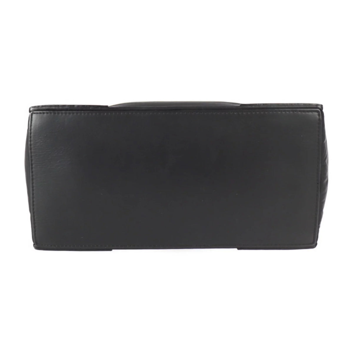 Pre-Owned BALENCIAGA Balenciaga Kabas Size tote bag 363425 nylon leather black silver metal fittings (Good)
