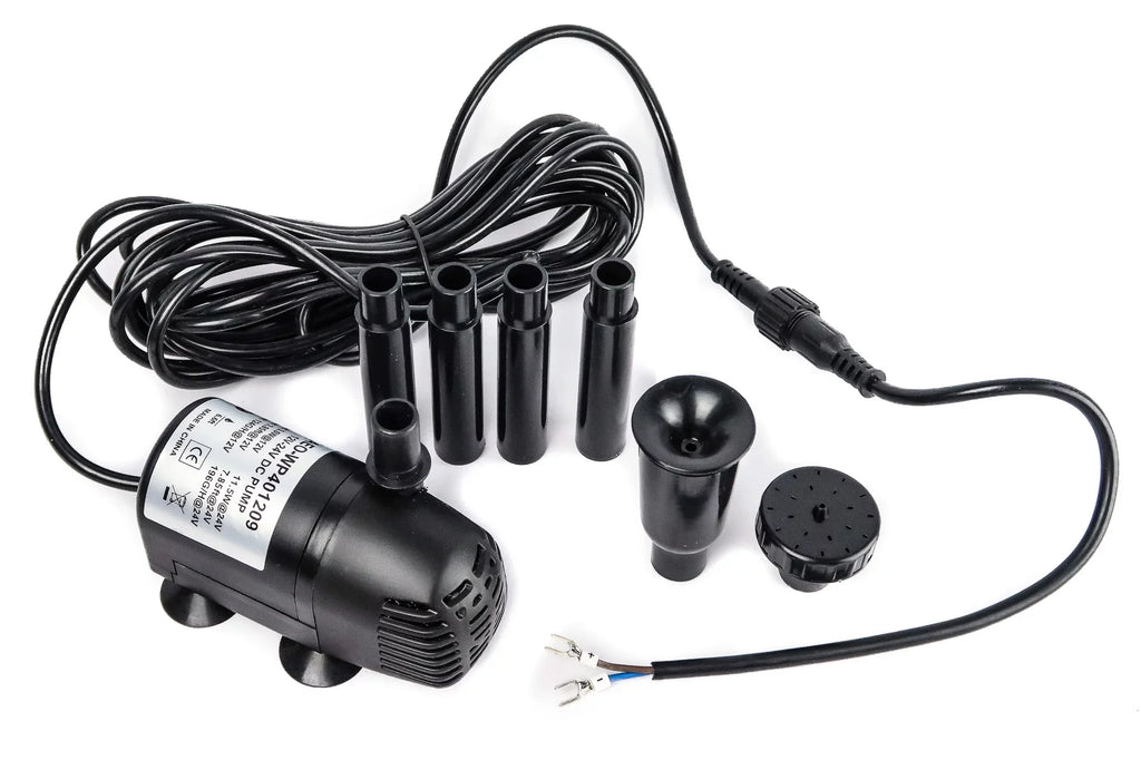 AEO 12V-24V DC Brushless Sizeubmersible Water Pump 196 GPH for Sizeolar Fountain Hydroponics and Aquaponics