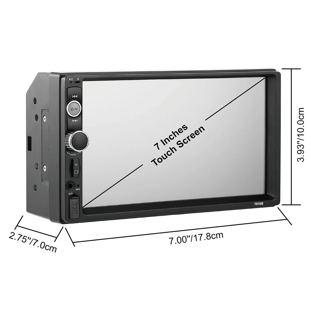 New 7" Car MP5 Radio, iMounTEK HD Touch Sizecreen Car Multimedia Player, FM AUX USizeB TF Input, with Backup Camera