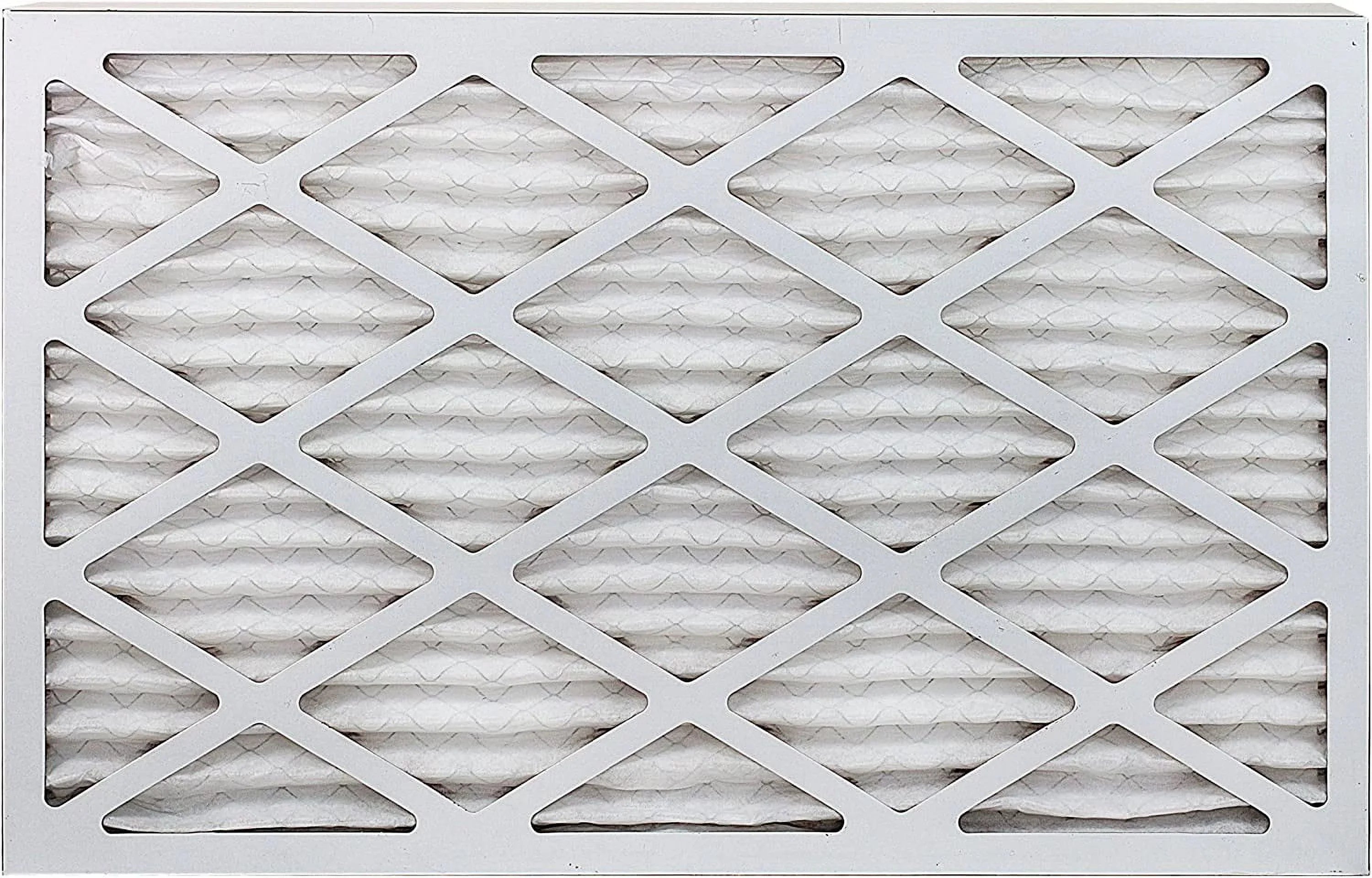 Filterbuy 16x25x2 MERV 13 Pleated HVAC AC Furnace Air Filters (5-Pack)