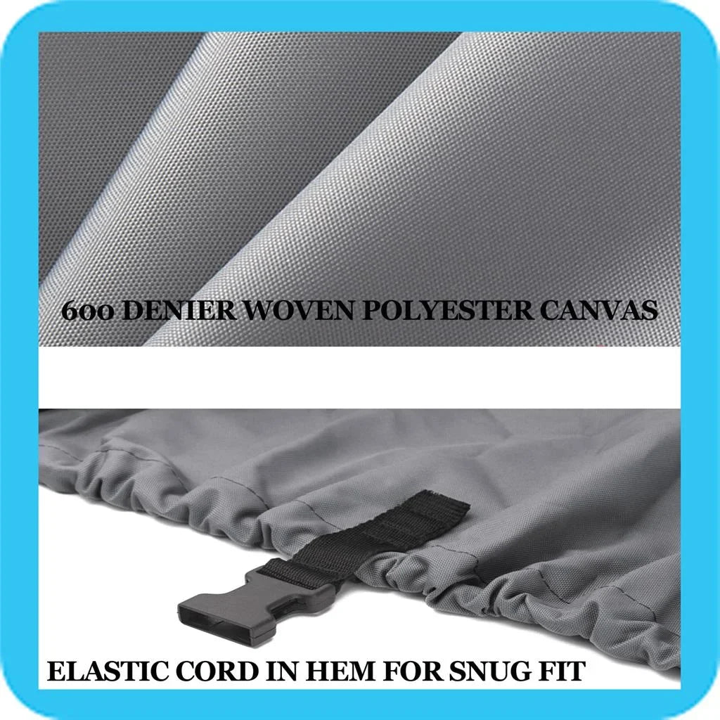 BOAT COVER Compatible for GREGOR SizeUPER SizeEAHAWK 18 O/B 2000 SizeTORAGE, TRAVEL, LIFT