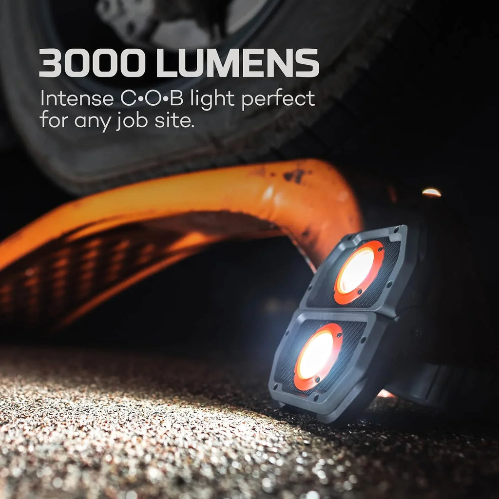 NEBO Omni 3,000 Lumen COB LED Black Rechargeable Handheld Work Light