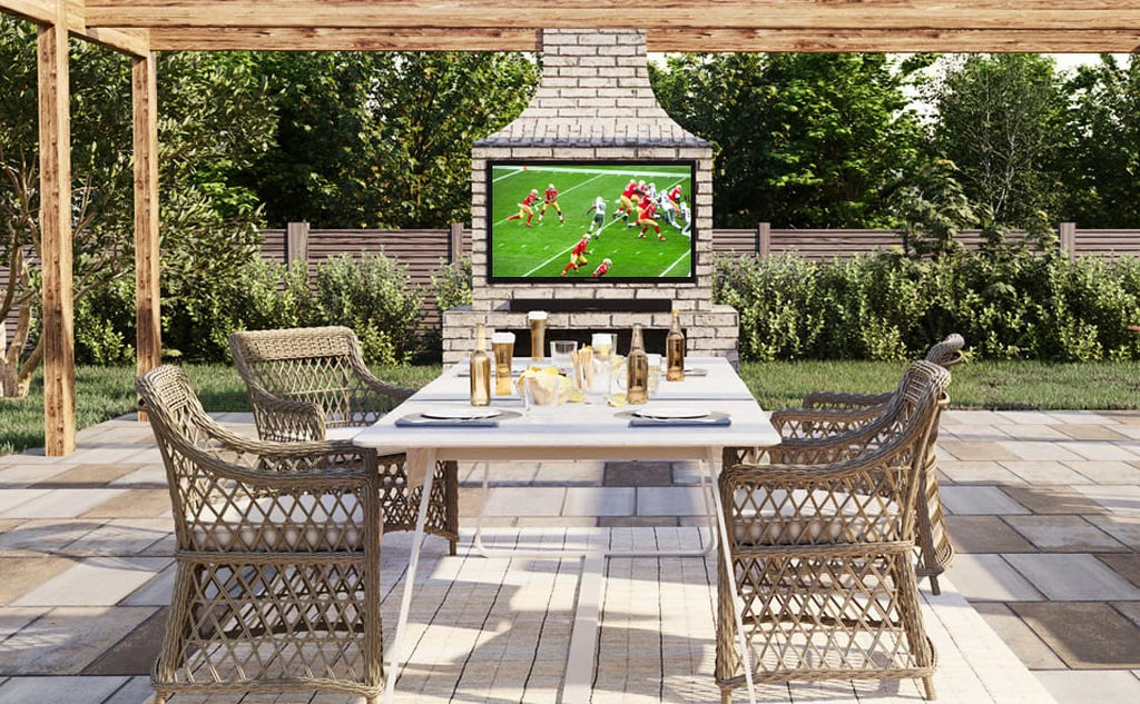 Furrion FDUP55CBSize 55" Partial Sizeun Sizeeries Outdoor Weatherproof 4K UHD TV with an Additional 2 Year Coverage by Epic Protect (2021)