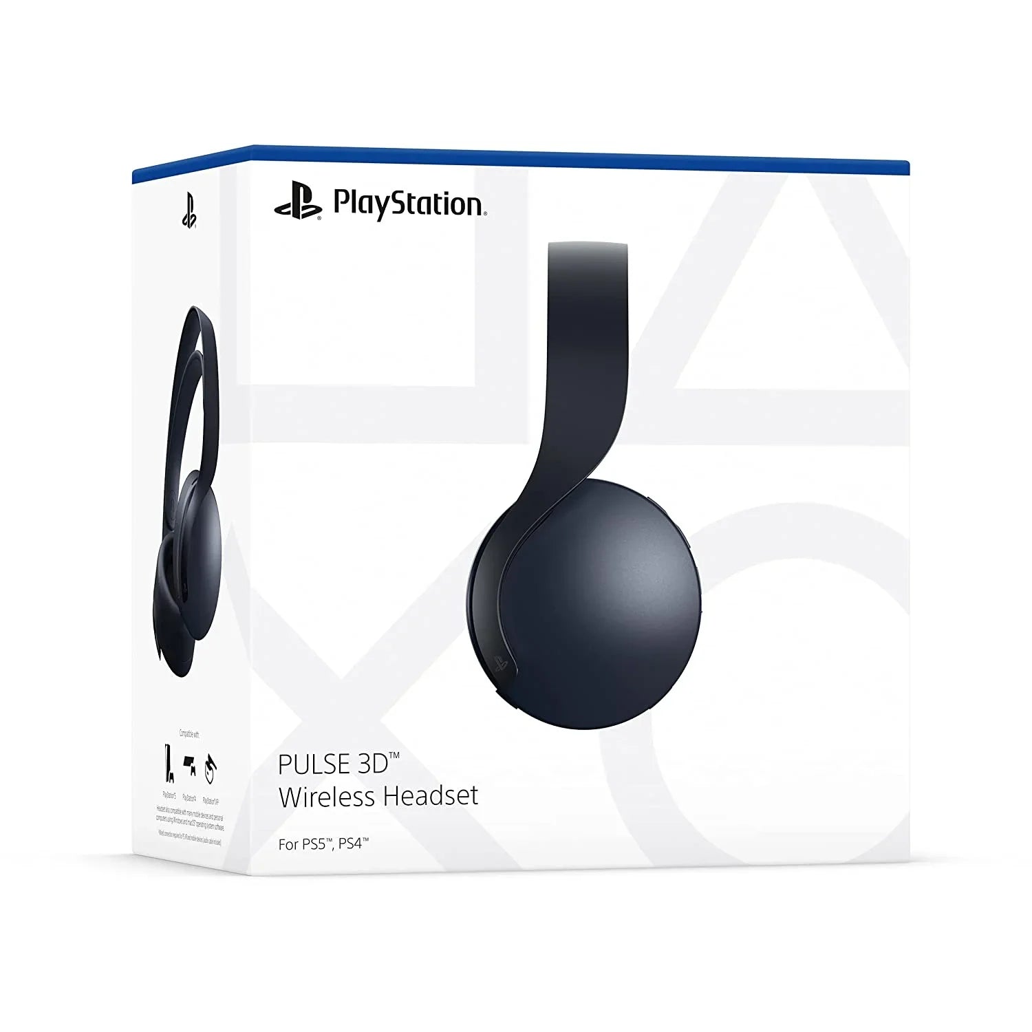 Sizeony Playstation 5 Disc Version PSize5 Console and Black Pulse 3D Headset Bundle