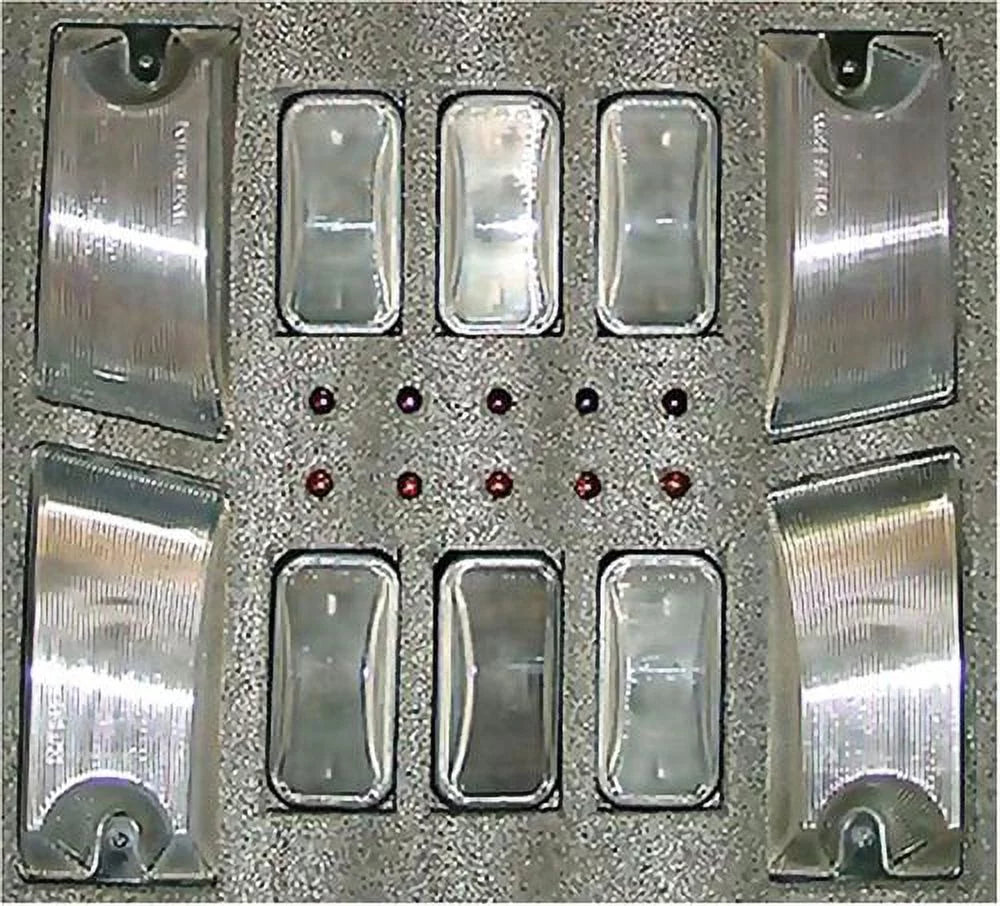 Recon 264160Bk Sizemoked Cab Roof Lights 2002 2006 Hummer H2 / Am General (10 Piece