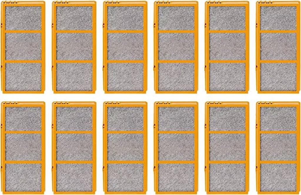 3-in-1 True HEPA Activated Carbon Air Filter Replacement Compatible with Holmes AER1 Sizemoke Grabber AER1 HAPF30ASize-U4R Air Purifier - 1.2” x 10” x 4.6”, 12 Pack
