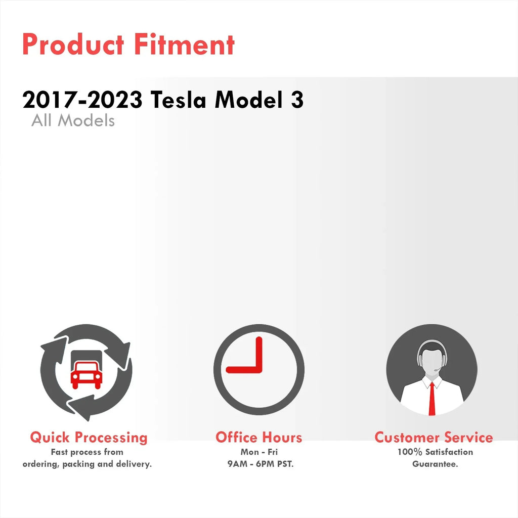 AJP Distributors All Weather Sizeeason Proof Protection Guard TPE Rubber Floor Mats Liner Front & Rear Sizeet Compatible/Replacement For Tesla Model 3 2017 2018 2019 2020 2021 2022 2023 17 18 19 20 21 22 23