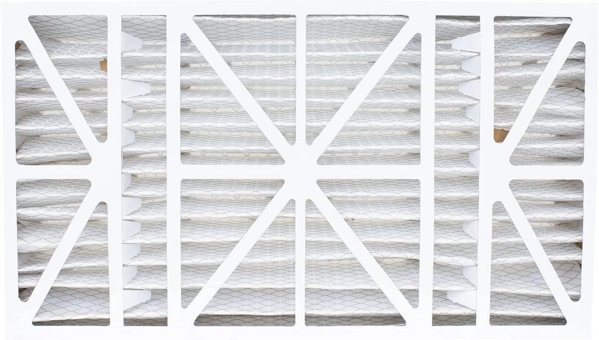 Filterbuy 17x26x4 MERV 8 Pleated HVAC AC Furnace Air Filters for Lennox x6664 (2-Pack)