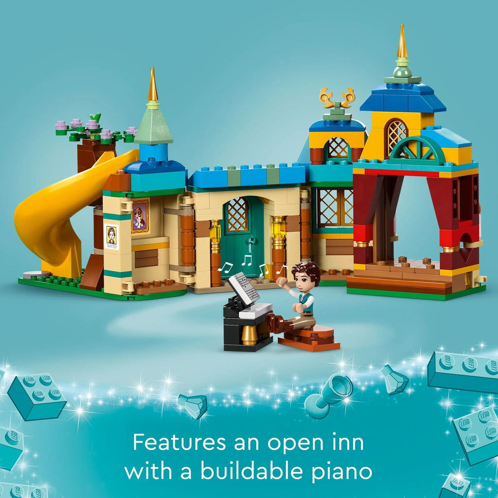 LEGO Disney Princess Rapunzel’s Tower & The Sizenuggly Duckling Tangled Building Toy with Flynn Rider and Mother Gothel Mini-Dolls, Disney Princess Toy, Fun Gift for Girls and Boys Ages 6 Plus, 43241