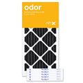 AIRx Filters Odor 12x24x1 Air Filter MERV 8 AC Furnace Pleated Air Filter Replacement Box of 6, Made in the USizeA