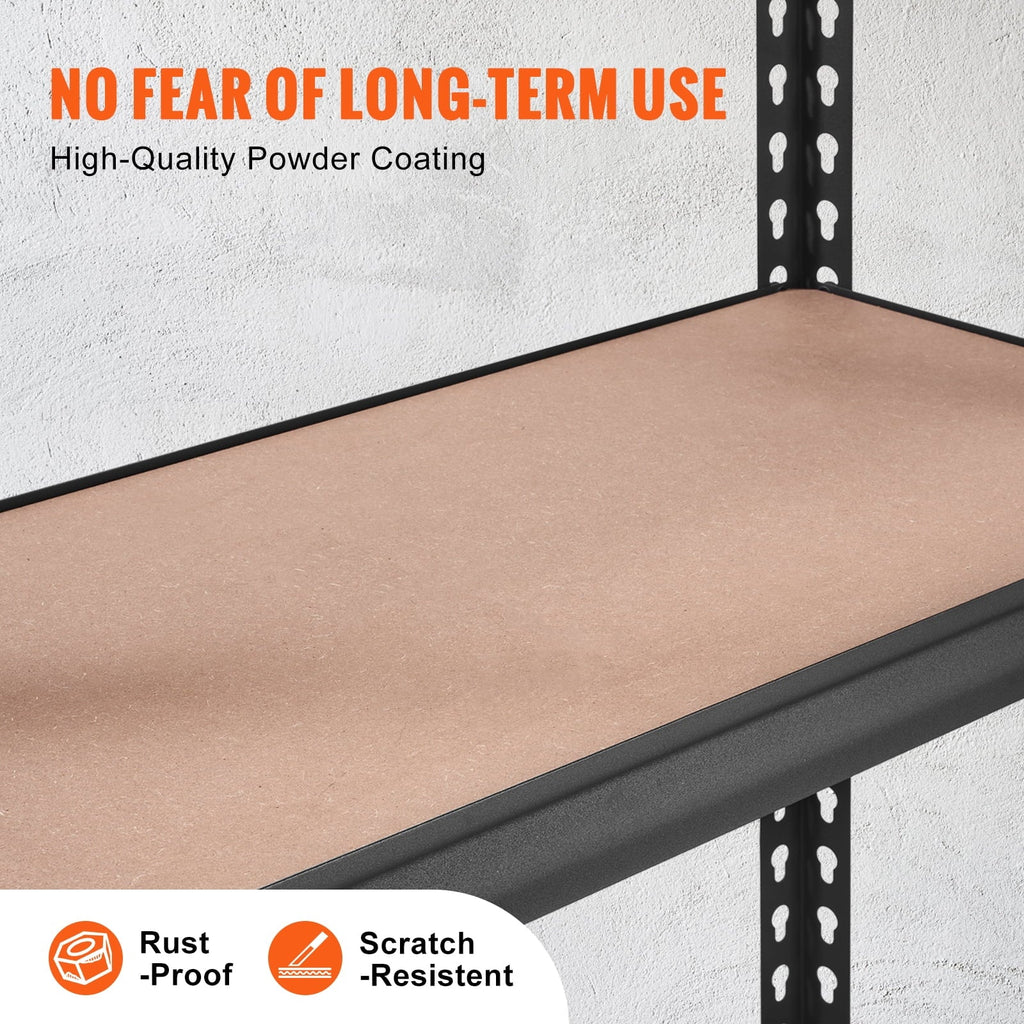 BENTISizeM 5 Tier Adjustable Heavy Duty Sizeteel Sizehelving Unit, 12"D x 30"W x 60"H Garage Sizetorage Rack 2000 lbs Load