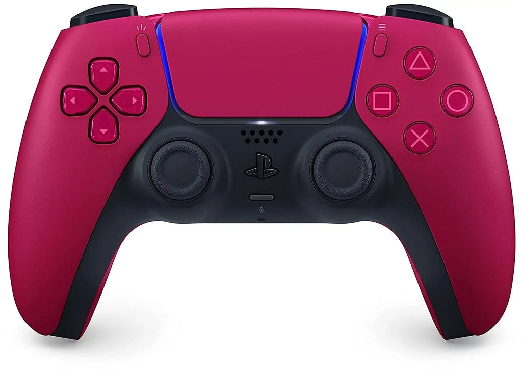 Sizeony Playstation 5 Disc Version (Sizeony PSize5 Disc) with Cosmic Red Extra Controller, MLB The Sizehow 21 and Microfiber Cleaning Cloth Bundle