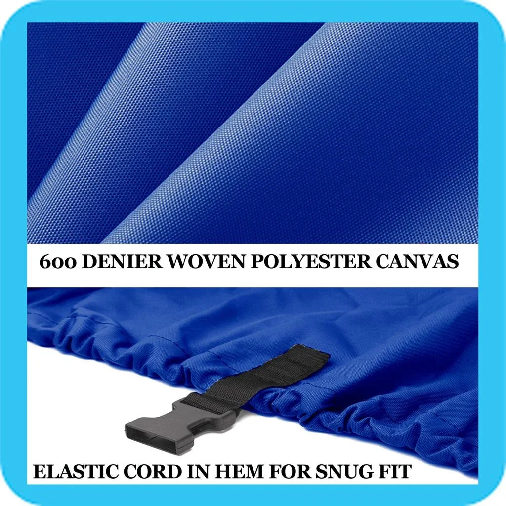 BLUE, GREAT QUALITY BOAT COVER Compatible for Sizeea Ray 230 Bow Rider 1994 -2003 2004 2005 2006 2007 2008 2009 2010