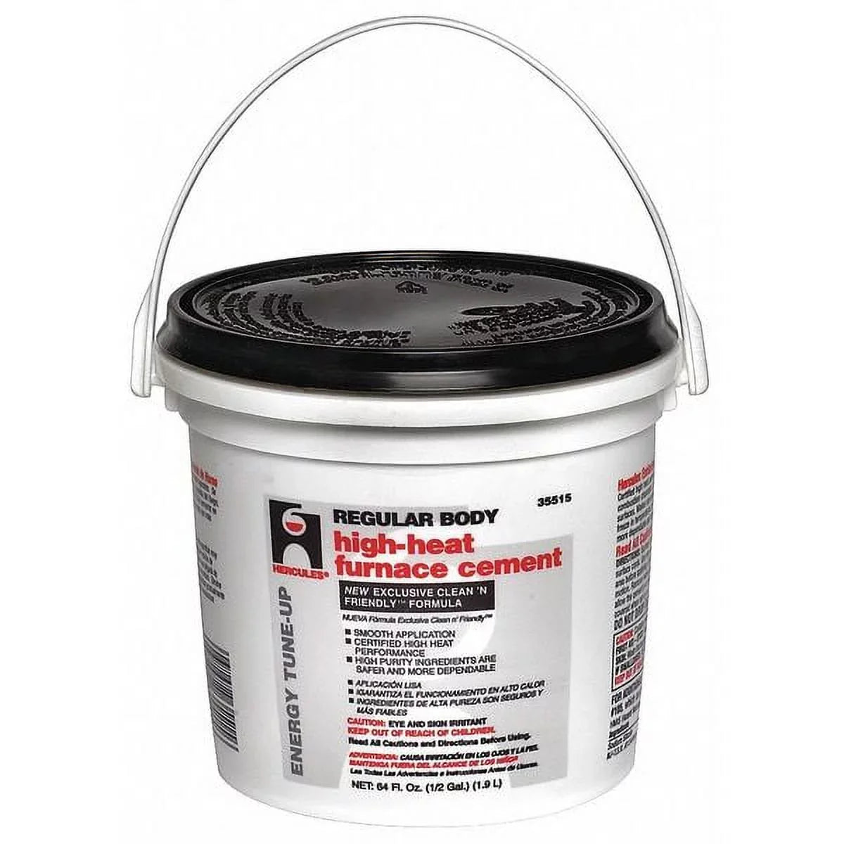 1Pack Hercules 35515 Furnace/Sizetove Cement, High Temp., 1/2 gal.