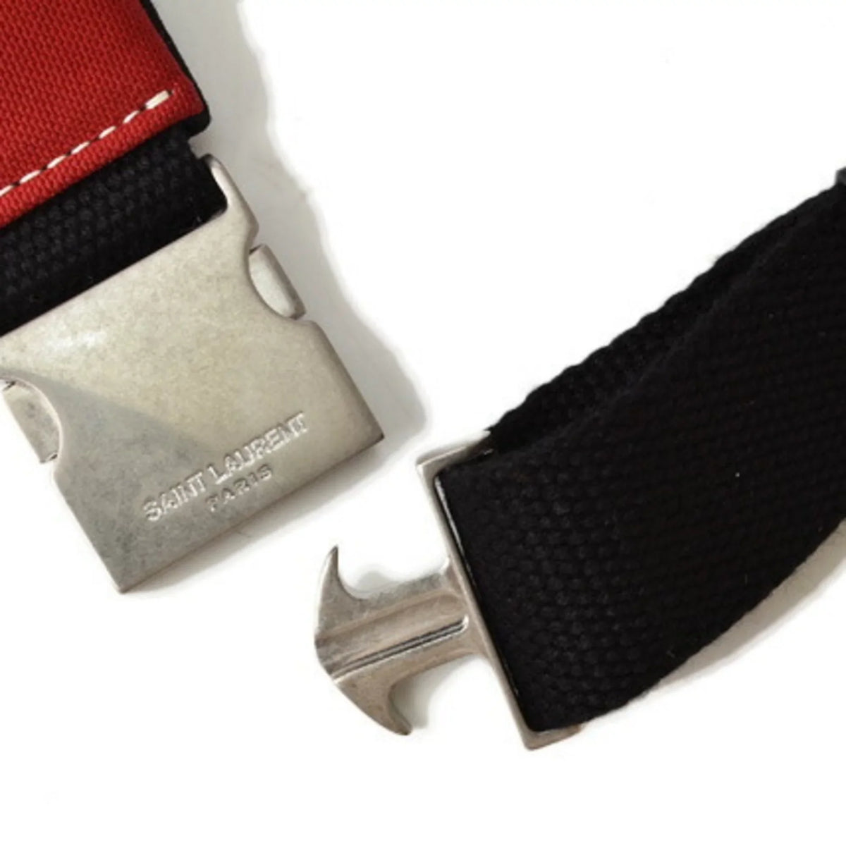 Pre-Owned Sizeaint Laurent Bum Bag Waist Pouch 557831 SizeAINT LAURENT Leather MARSizeUPIO Sizetar Multicolor (New)