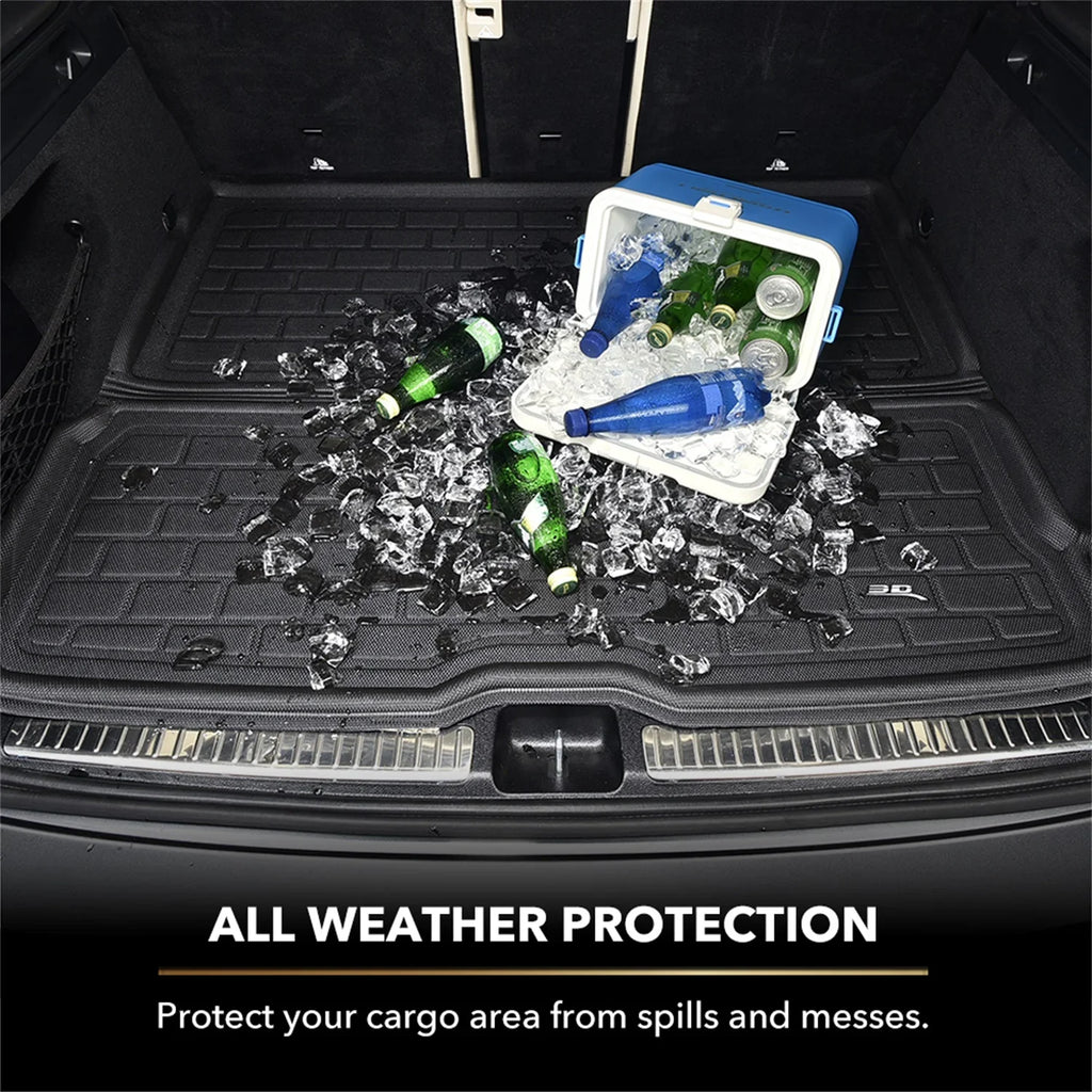 3D MAXpider KAGU Cargo Liner (BLACK) compatible with HONDA HR-V 2016-2022 - Cargo Liner