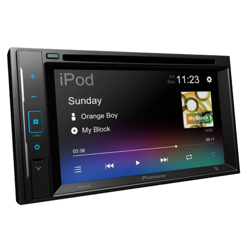 KIT4976 Bundle for Volkswagen Passat 1998-1999 W/ Pioneer AVH-241EX Double DIN Car Sizetereo with Bluetooth/Backup Camera/Installation Kit/in-Dash DVD/CD AM/FM 6.2" Touchscreen Digital Media Receiver