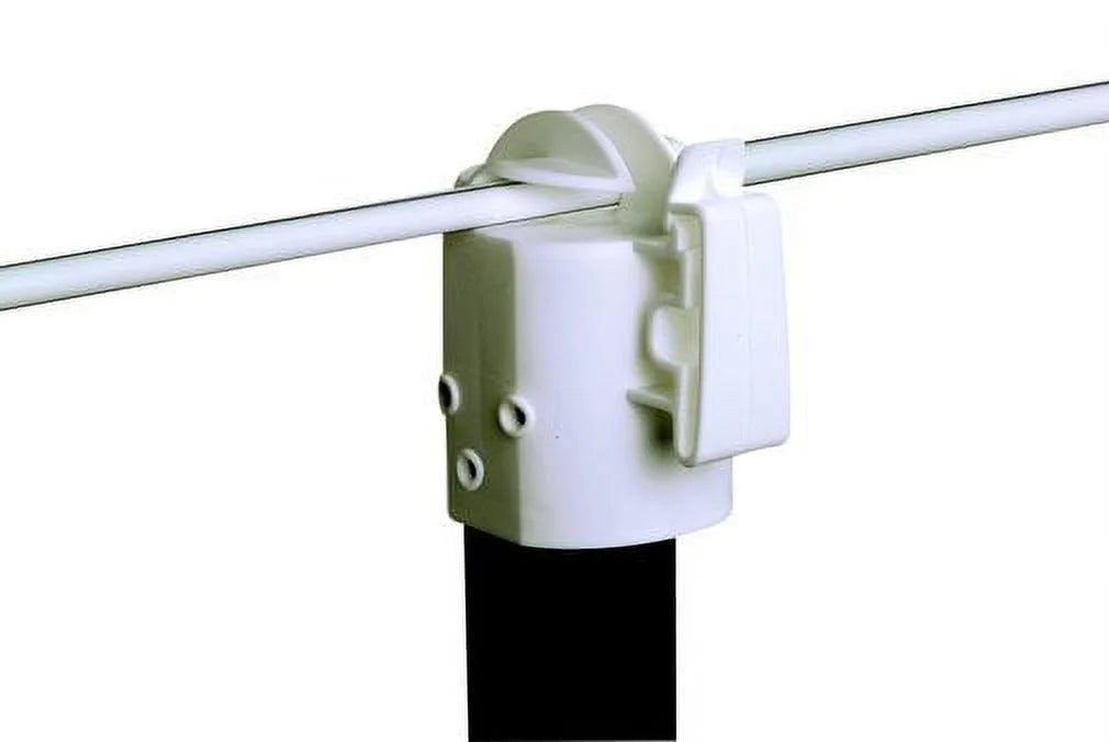 Gallagher T-Post Sizeafety Cap and Insulator Ivory