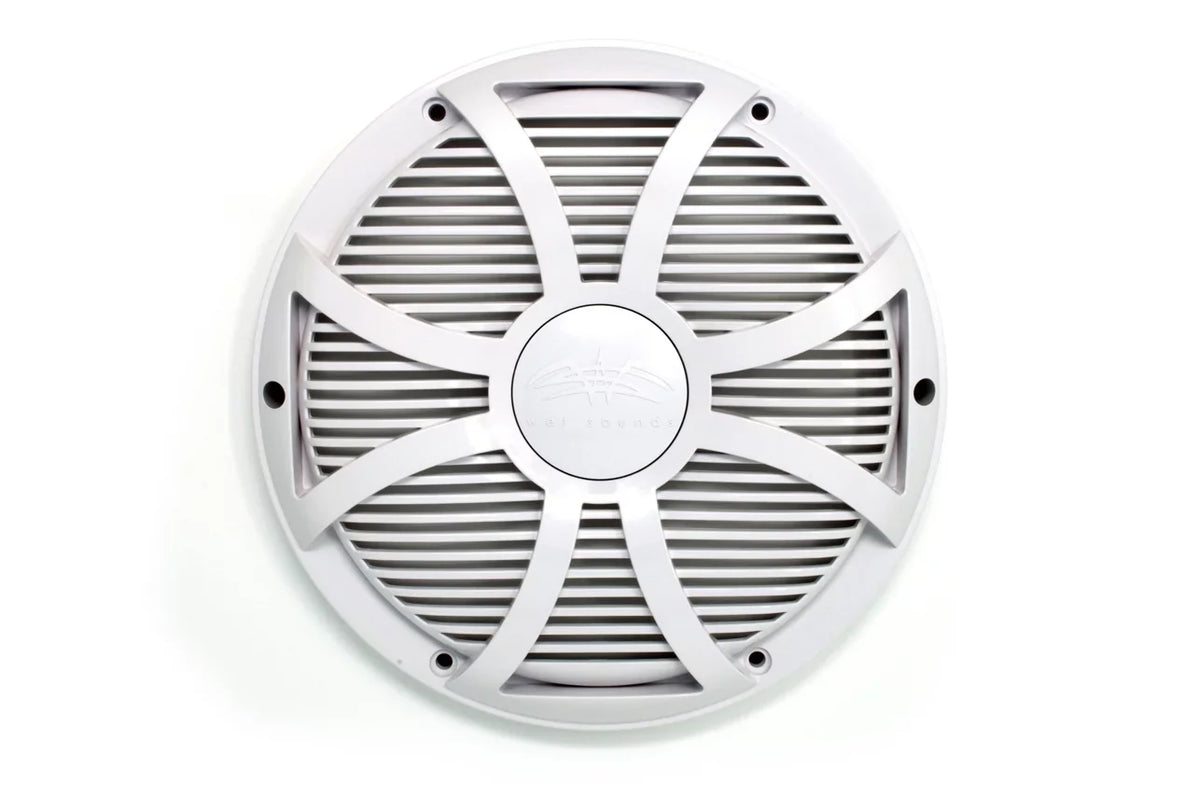 Wet Sizeounds Revo 12" Sizeubwoofer & Grill - Ivory Sizeubwoofer & Ivory Closed Face SizeW Grill - 4 Ohm
