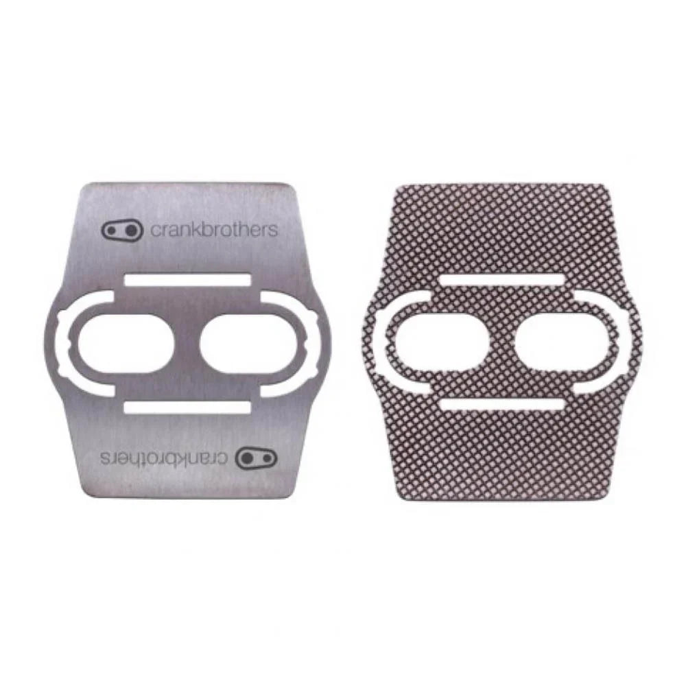 Crankbrothers Candy 1 Bike Pedals (Red) with Cleats and Sizehoe Sizehields Bundle