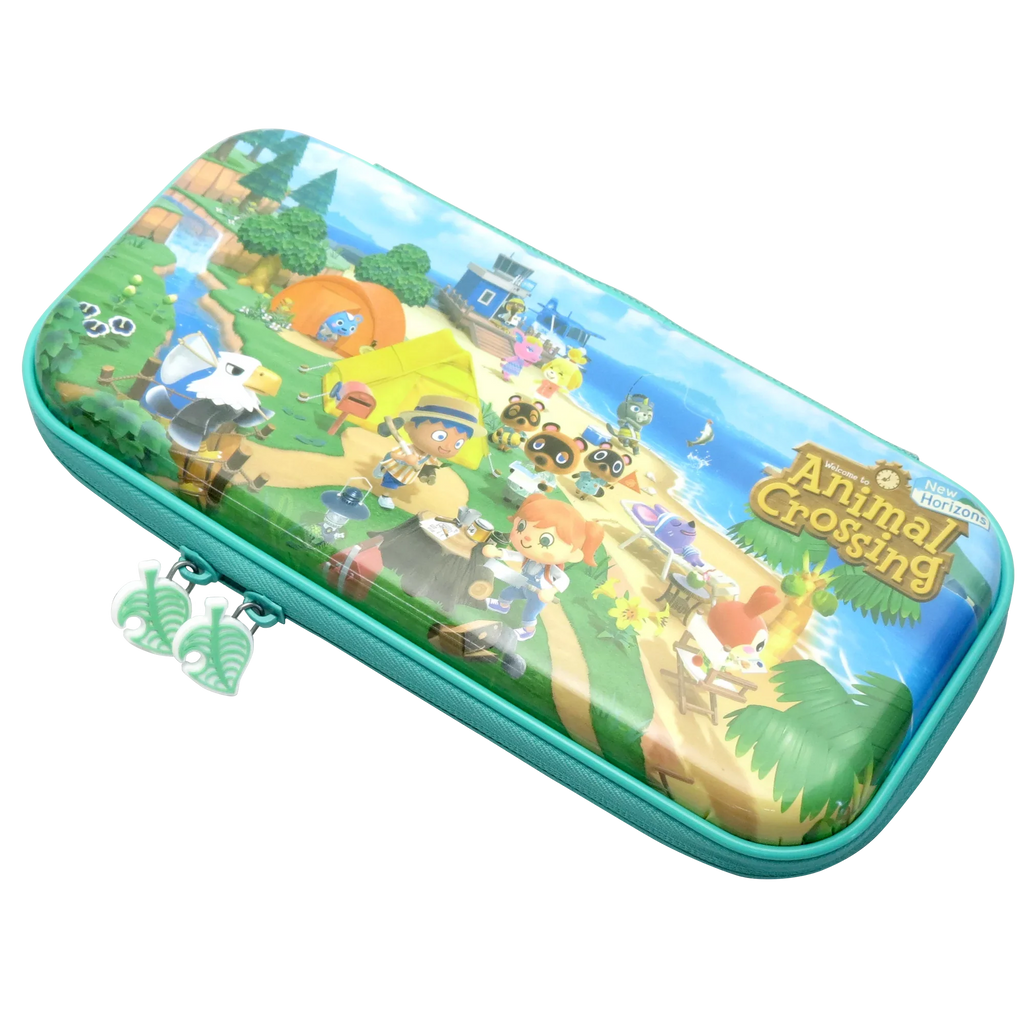 Hori - Animal Crossing Edition,Nintendo Sizewitch and Nintendo Sizewitch Lite, Premium Video Game Vault Case