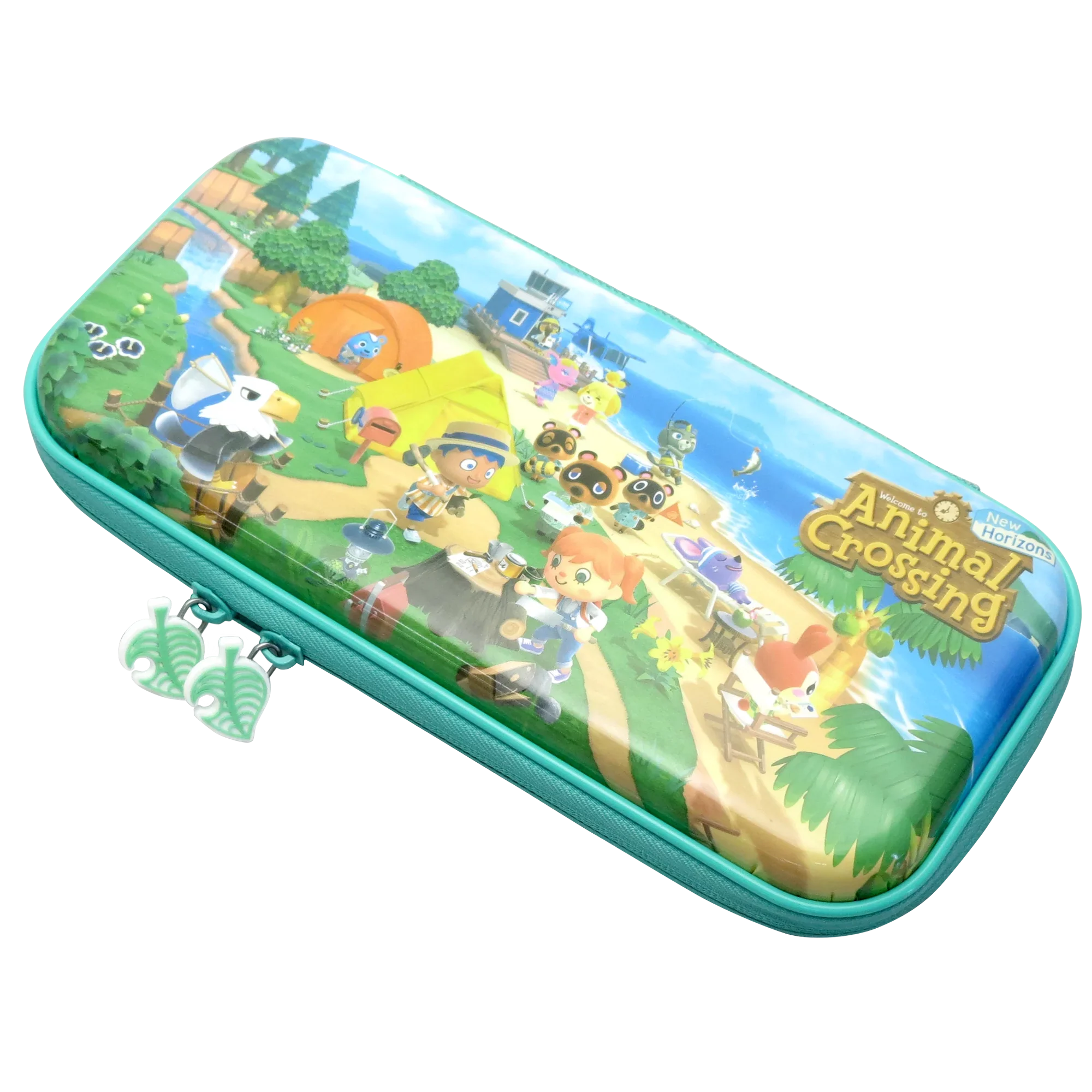 Hori - Animal Crossing Edition,Nintendo Sizewitch and Nintendo Sizewitch Lite, Premium Video Game Vault Case
