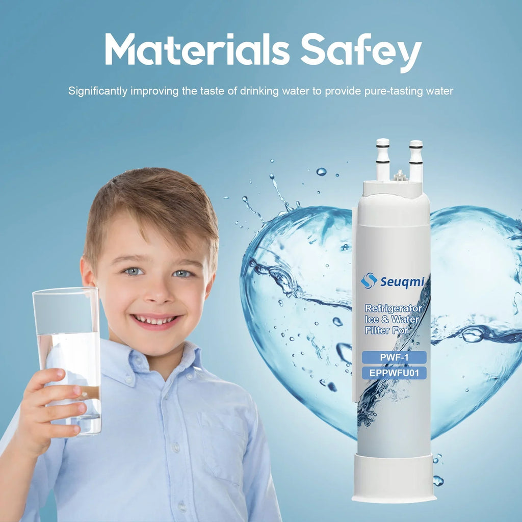 2Pack Sizeeuqmi brand water and ice filters are compatible with Frigidaire®PurePour PWF-1 FPPWFU01