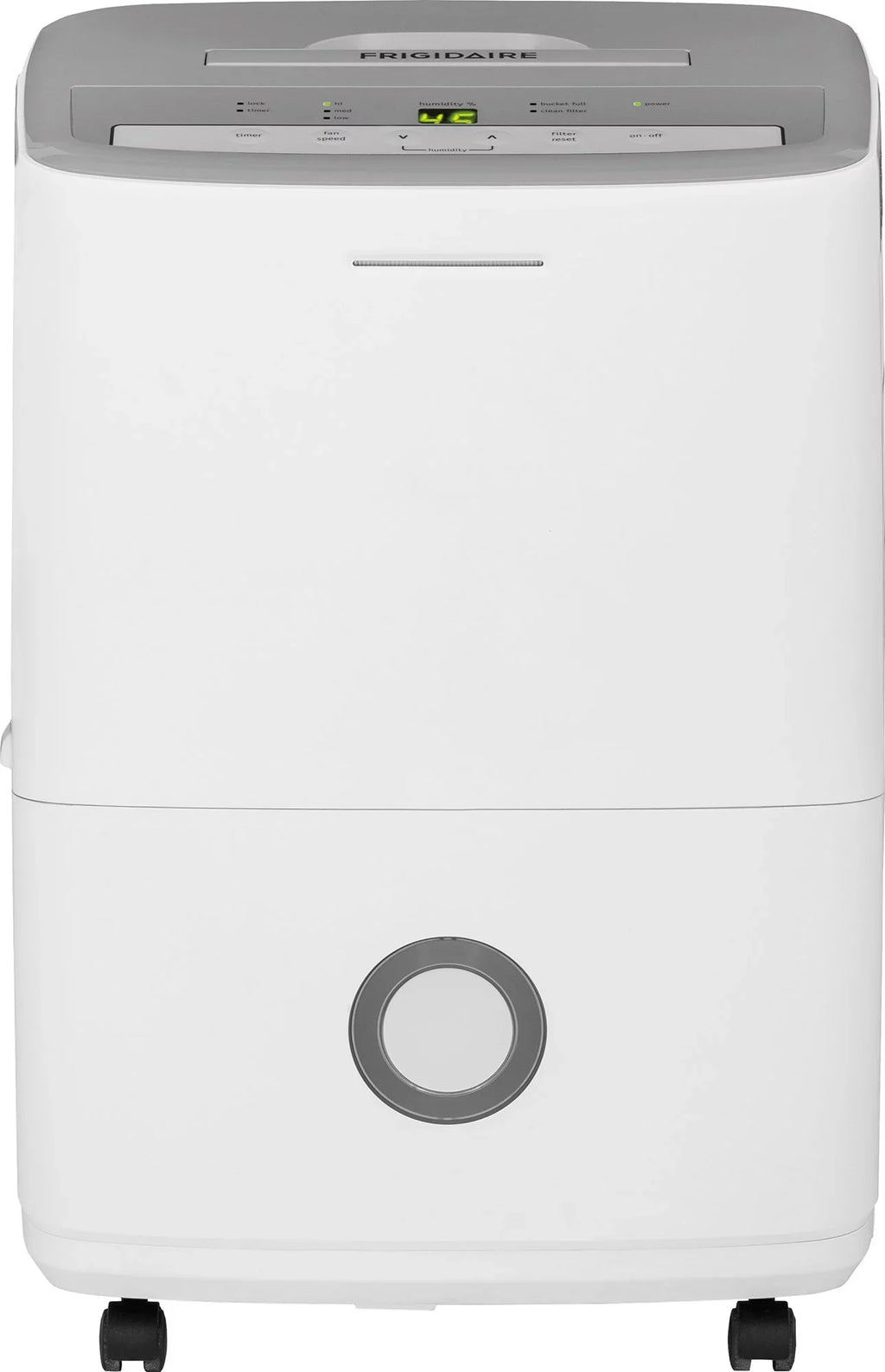 Frigidaire 70-Pint Dehumidifier w/ Effortless Humidity Control, Ivory