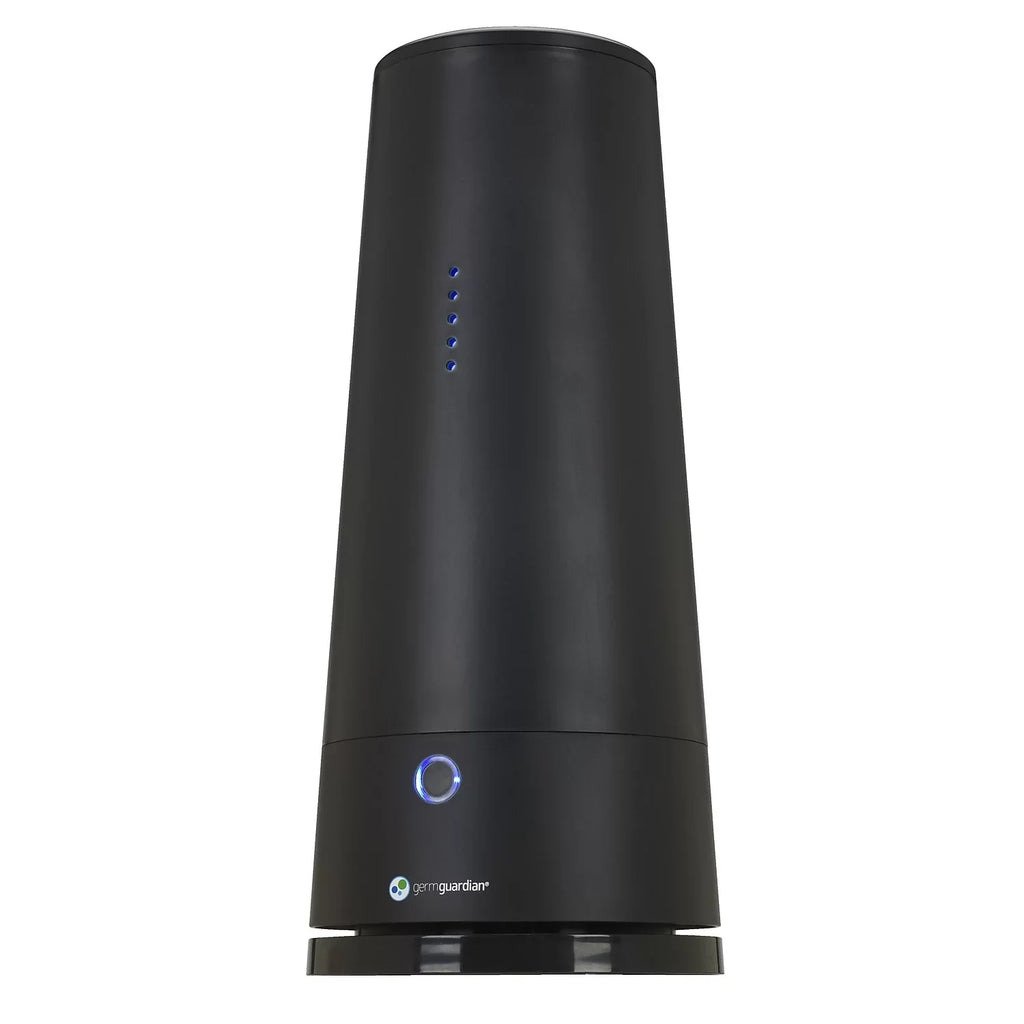 GermGuardian Tabletop UV-C Air Sizeanitizer with 2 Sizepeeds Reduces Odors and Germs, GG3000BCA, Black