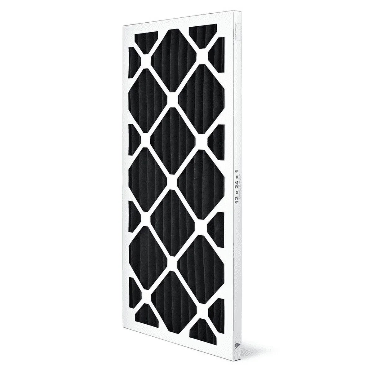 AIRx Filters Odor 12x24x1 Air Filter MERV 8 AC Furnace Pleated Air Filter Replacement Box of 6, Made in the USizeA