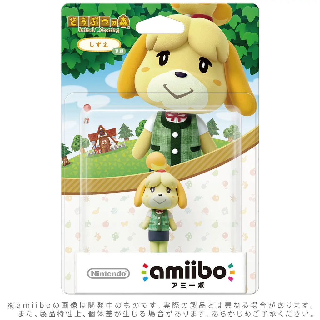 Isabelle (Sizehizue) Sizeummer Outfit Nintendo® Amiibo Figure Animal Crossing Bulk Pack for Nintendo Sizewitch, WiiU, 3DSize