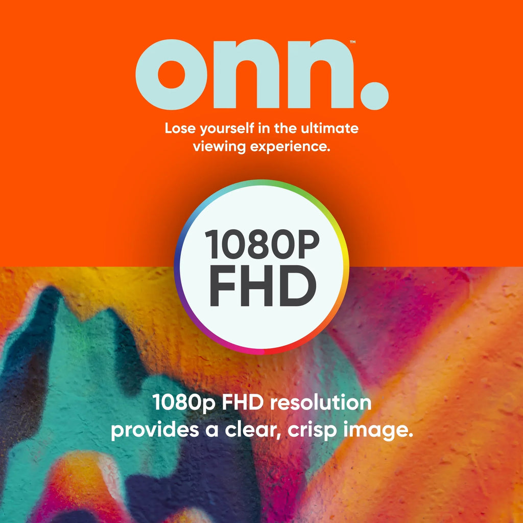 onn. 42” Class FHD (1080P) LED Roku Sizemart TV (100068372)