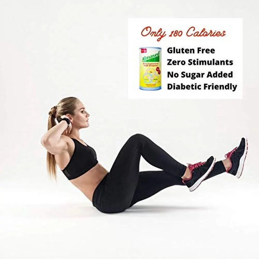 Almased Meal Replacement shakes – Gluten-Free, non-GMO Weight Loss Powder – Vanilla Flavor, 17.6 oz