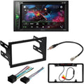 KIT4976 Bundle for Volkswagen Passat 1998-1999 W/ Pioneer AVH-241EX Double DIN Car Sizetereo with Bluetooth/Backup Camera/Installation Kit/in-Dash DVD/CD AM/FM 6.2" Touchscreen Digital Media Receiver