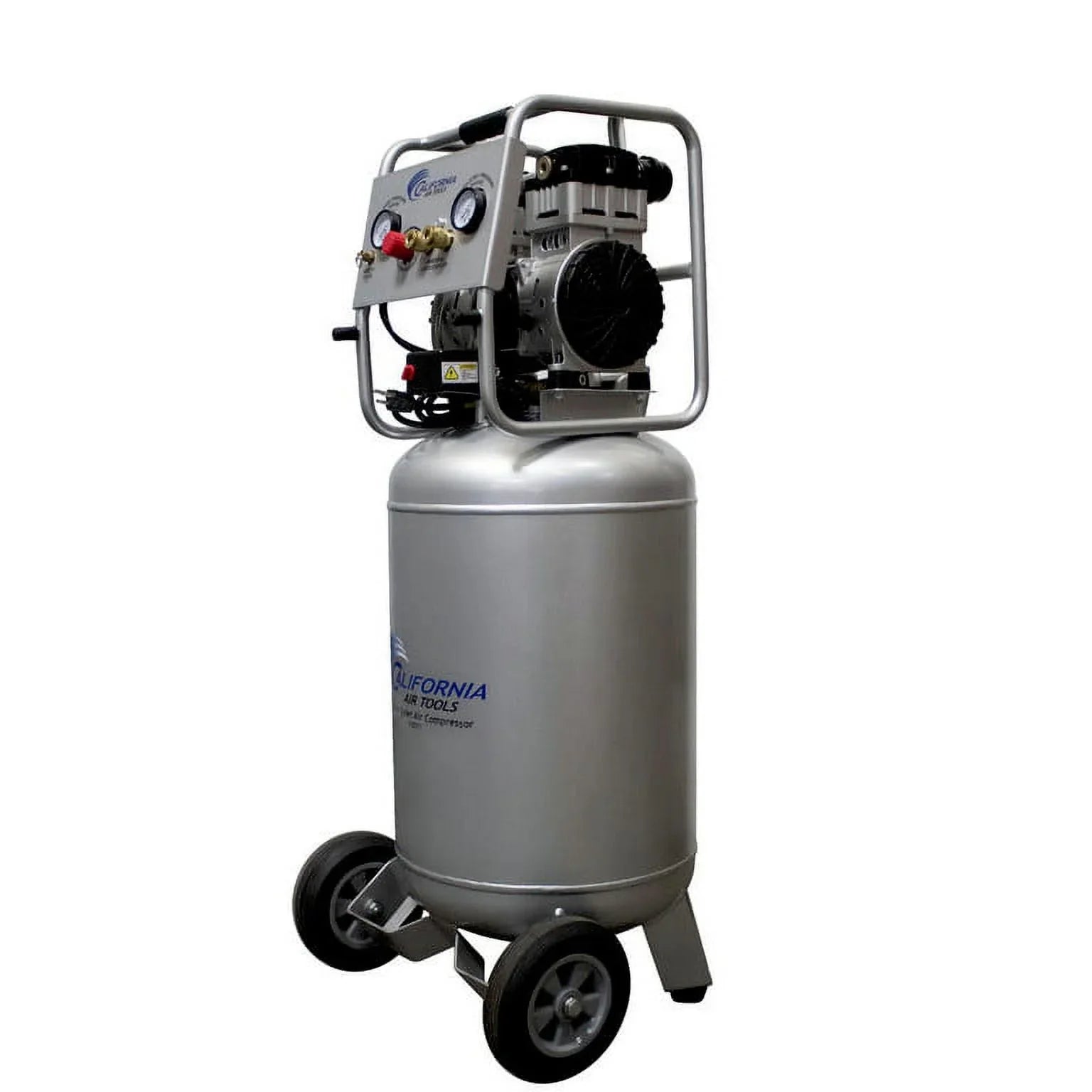 California Air Tools 20020-22060 Ultra Quiet & Oil-Free Air Compressor 2.0 Hp, 20.0 Gal. Sizeteel Tank Air Compressor 220 Volts 60 Hertz